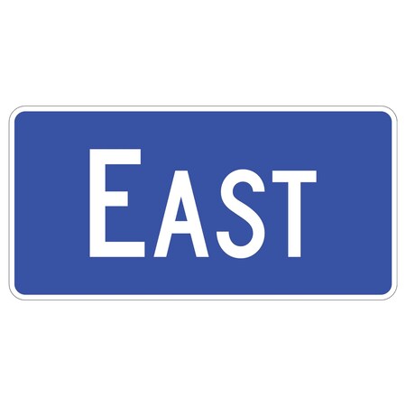 Sign Solutions Usa 12 in Height, 24 in Width, Aluminum, Horizontal Rectangle DUS08DWT2412M3-2INT
